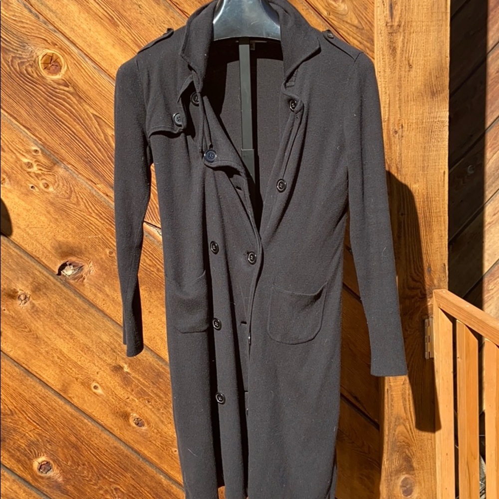 Cabi 221 Soft Black Trench Coat